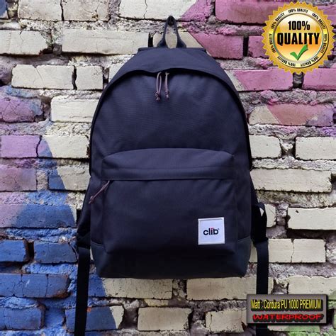 Jual Tas Ransel Backpack School Premium Model C Water Resistance