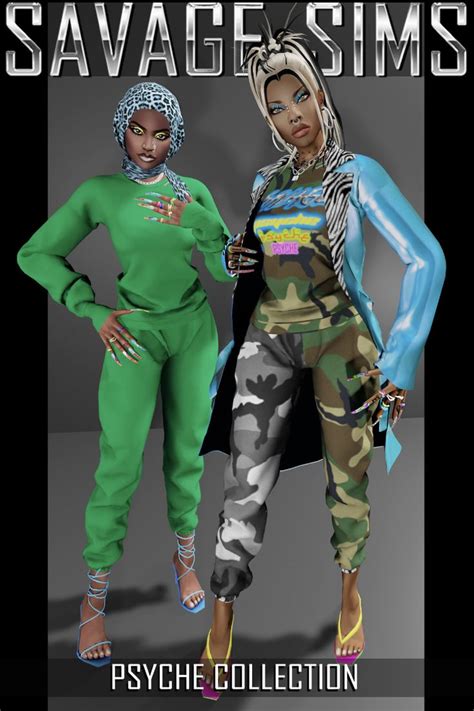 SAVAGE SIMS Sims Sims 4 Mods Clothes Sims 4 Clothing