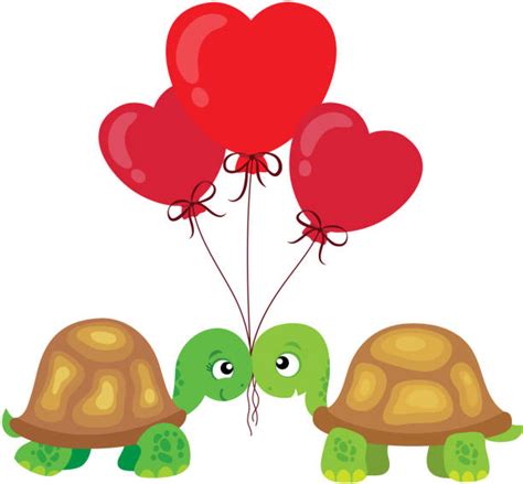 Royalty Free Turtle Heart Clip Art Vector Images And Illustrations Istock