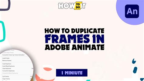 How To Duplicate Frames In Adobe Animate 2024 Skill Wave Youtube