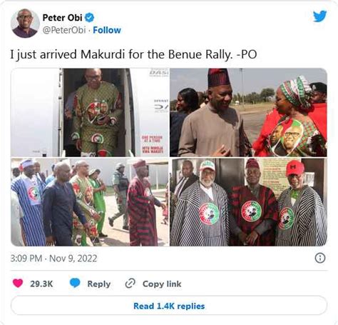 Watch Moment LP Presidential Aspirant Peter Obi Arrived For His Rally