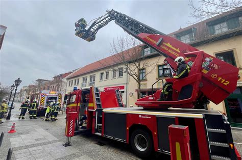 Warens Feuerwehr Rückt Zu Brand In Der Altstadt Aus Wir Sind Müritzerwir Sind Müritzer