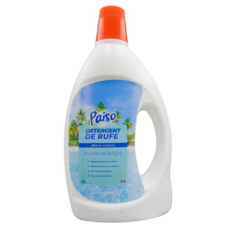 Detergent Lichid De Rufe Profesional Paiso Supreme Bright Pentru