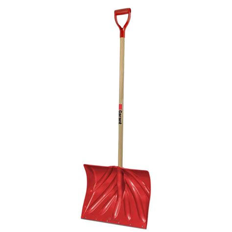 Snow Shovel 18 Poly Blade Steel Wear Strip Garant