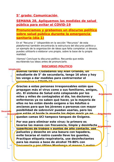 Total Imagen Modelo De Discurso Politico Abzlocal Mx