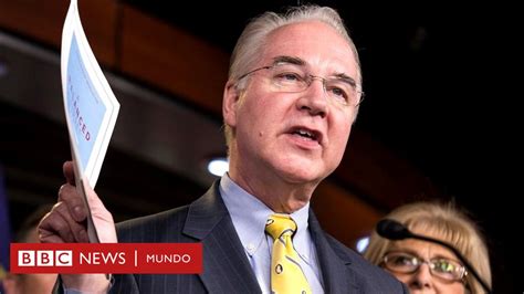 Donald Trump opta por Tom Price un feroz crítico de Obamacare como