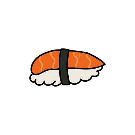 Sushi Japanese Food Vector Png Images Japanese Sushi With Rice And