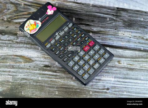 Giza, Egypt, August 12 2023: Casio Scientific calculator fx-82TL S-VPAM ...