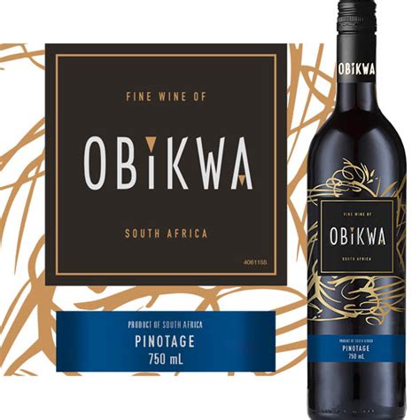 E Wines Obikwa Pinotage South Africa