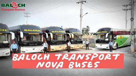 Layyah To Lahore Islamabad Baloch Transport Yutong Nova Buses Pk