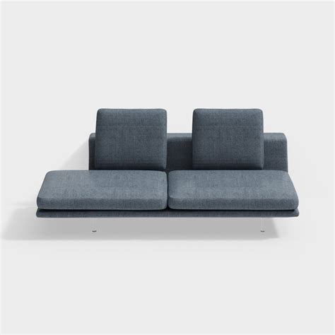 Vitra Grand Sof Seater Open Left D D Dmax