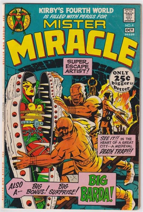 Mister Miracle St Appearance Of Big Barda Jack Kirby Story