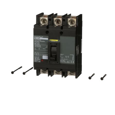 Square D Qbl Molded Case Circuit Breaker Pole V A