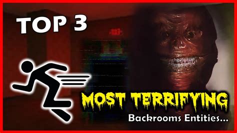 Top 3 Most Terrifying Backrooms Creatures Data Truck Youtube