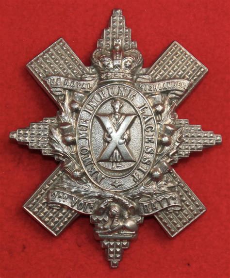 British Army Badges 2nd VB Black Watch Glengarry Badge