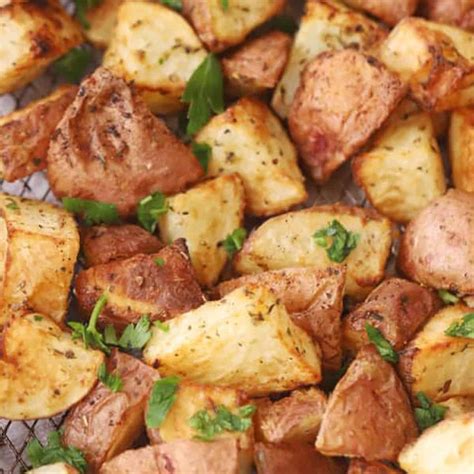 Air Fryer Red Potatoes Recipe Recipe The Carefree Kitchen