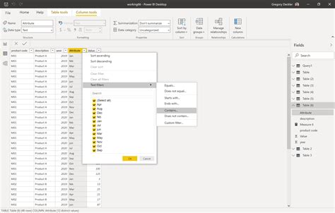 Solved Filtering On Text Microsoft Power Bi Community