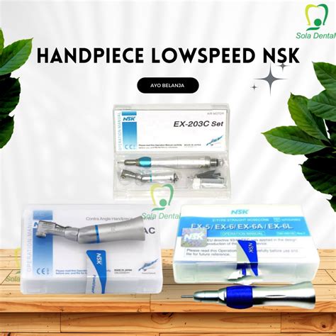 Jual Dental Handpiece Low Speed Nsk Shopee Indonesia