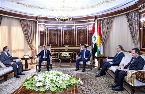 KRG Prime Minister Meets with French Ambassador to Iraq