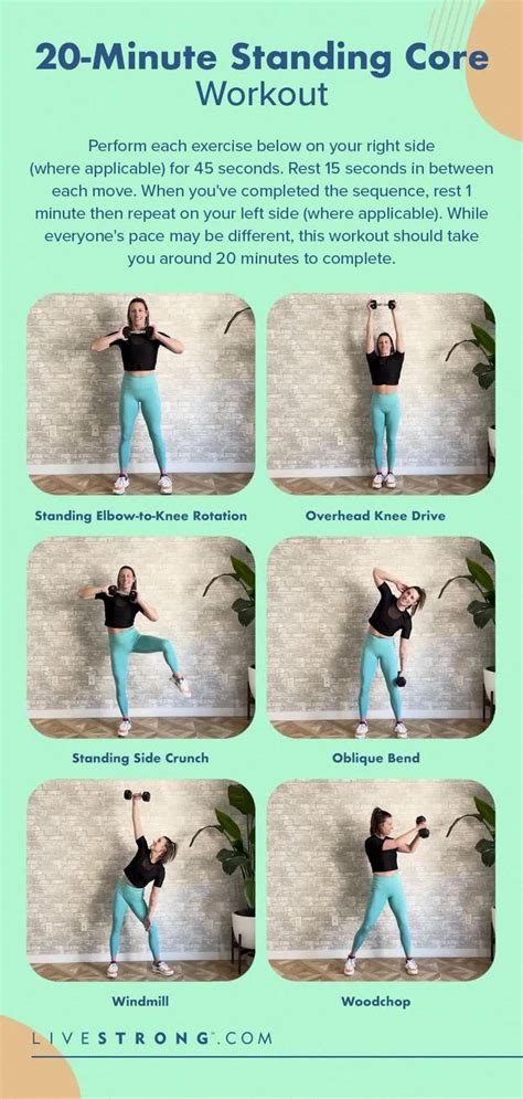 This Minute Standing Core Workout Will Improve Your Balance And