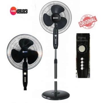 Jual PROMO Stand Fan GMC 359 16 INCH KIPAS ANGIN BERDIRI Besi Ada