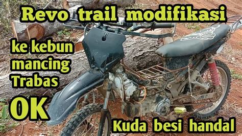 Modif Motor Bebek Semi Trail Youtube