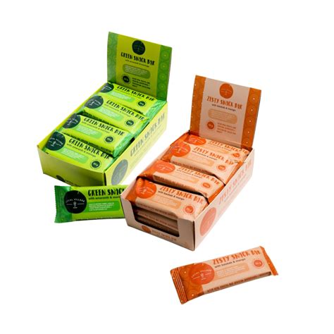 Mixed Snack Bar Case(10 Green & 10 Zesty Snack Bars) – The Local Village