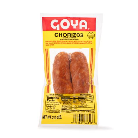 Goya Chorizos Weee