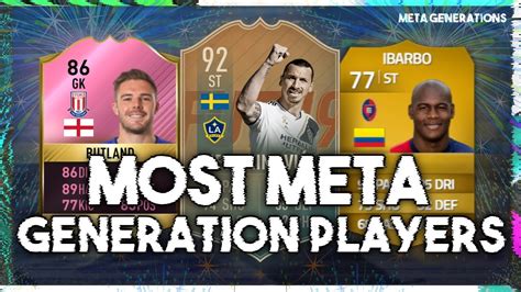 MOST META PLAYERS IN FIFA OVERPOWERED GENERATIONS YouTube