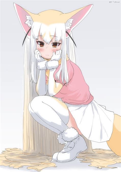 フェネックけものフレンズ 「ロングヘアーフェネックお姉さん 」とびー Skeb受付中 のイラスト