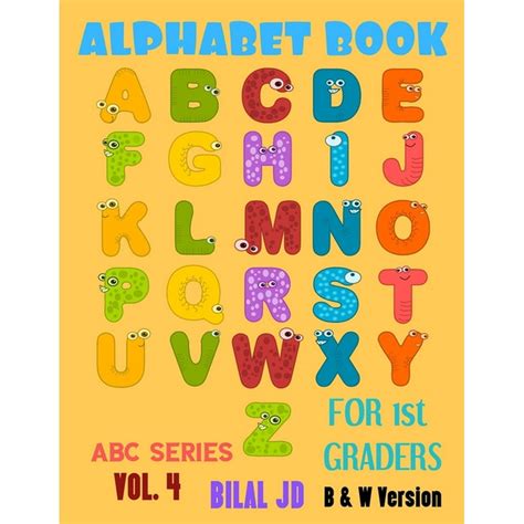 Abc Alphabet Book For 1st Graders Alphabet Books Activity Books For