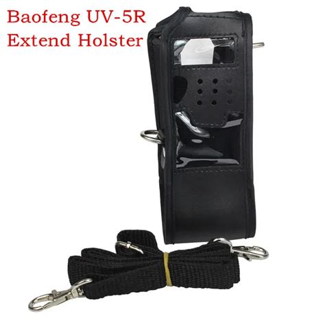 New Baofeng Uv R Mah Extended Leather Soft Case Holster For