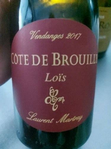 Laurent Martray C Te De Brouilly Vivino Us