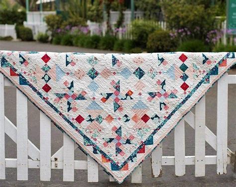 Easy Quilt Patterns Pdf Scrappy Table Runner Pattern For Charm Etsy