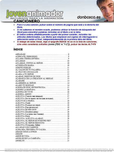 Pdf Cancionero Religioso Dokumen Tips