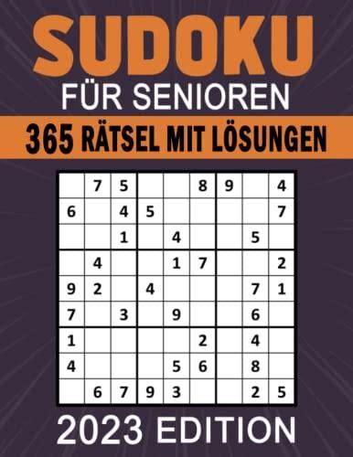 Sudoku F R Senioren Edition R Tsel Gro Druck Sudoku Buch