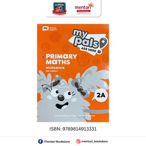 My Pals Are Here Primary Maths Workbook 2A 4th Edition Matematika