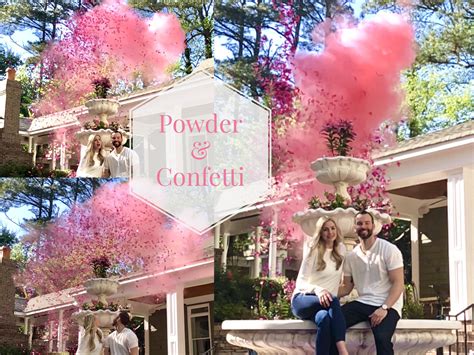 24 Confetti Cannon And Powder Cannon Gender Reveal Smoke Etsy