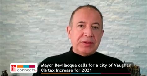 City Of Vaughans Mayor Maurizio Bevilacqua Proposes 0 Property Tax