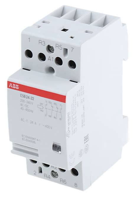 Abb Abb System M Pro Esb Pole Contactor A V Ac Coil