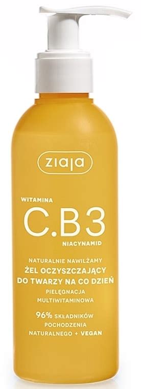 Napi arctisztító Ziaja Vitamin C B3 Niacinamide Makeup hu