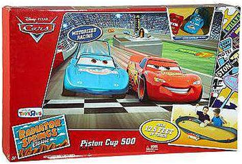 Disney Pixar Cars Radiator Springs Classic Piston Cup 500 Exclusive 155 Diecast Car Track Set