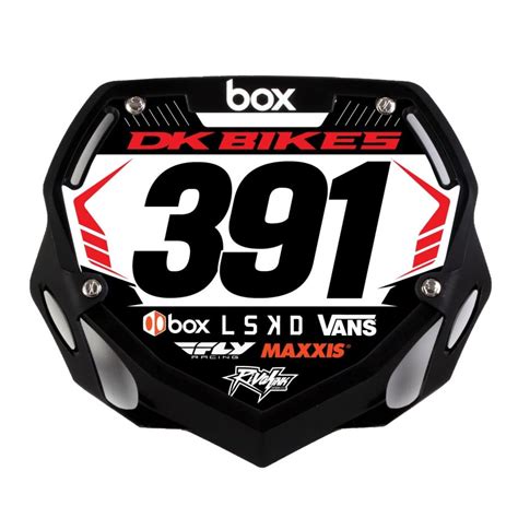 Box Custom Bmx Plate Dk Team 2021 Rival Ink Design Co