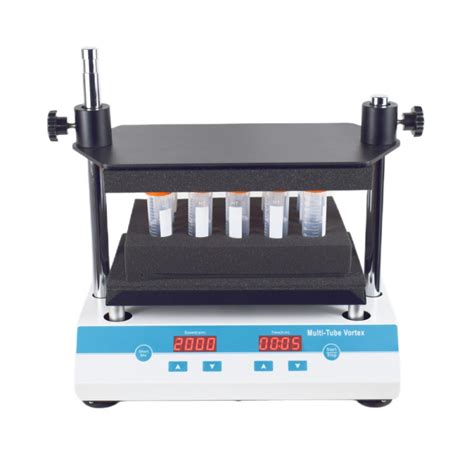 Multi Tube Vortexer With Rpm Speed Led Dsisplay Includes Size