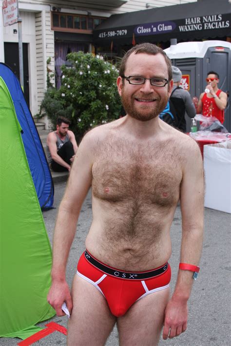 Sexy Hairy And Hunky Bearman ~ Santa Skivvies Run 2018 … Flickr