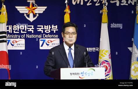 Seoul South Korea 24th Aug 2015 South Korea S Defense Ministry