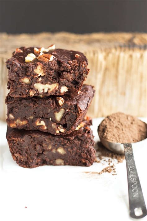 Nutty Black Bean Brownies