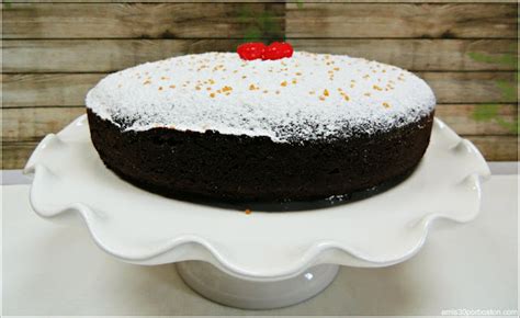 Pastel De Chocolate Con Harina De Almendras