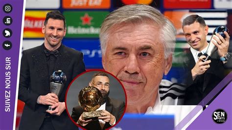 la réponse POLEMIQUE de Carlo Ancelotti à Karim Benzema et aux FIFA The