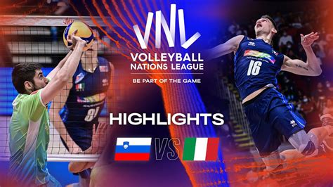 🇸🇮 Slo Vs 🇮🇹 Ita Highlights Week 3 Mens Vnl 2023 Youtube